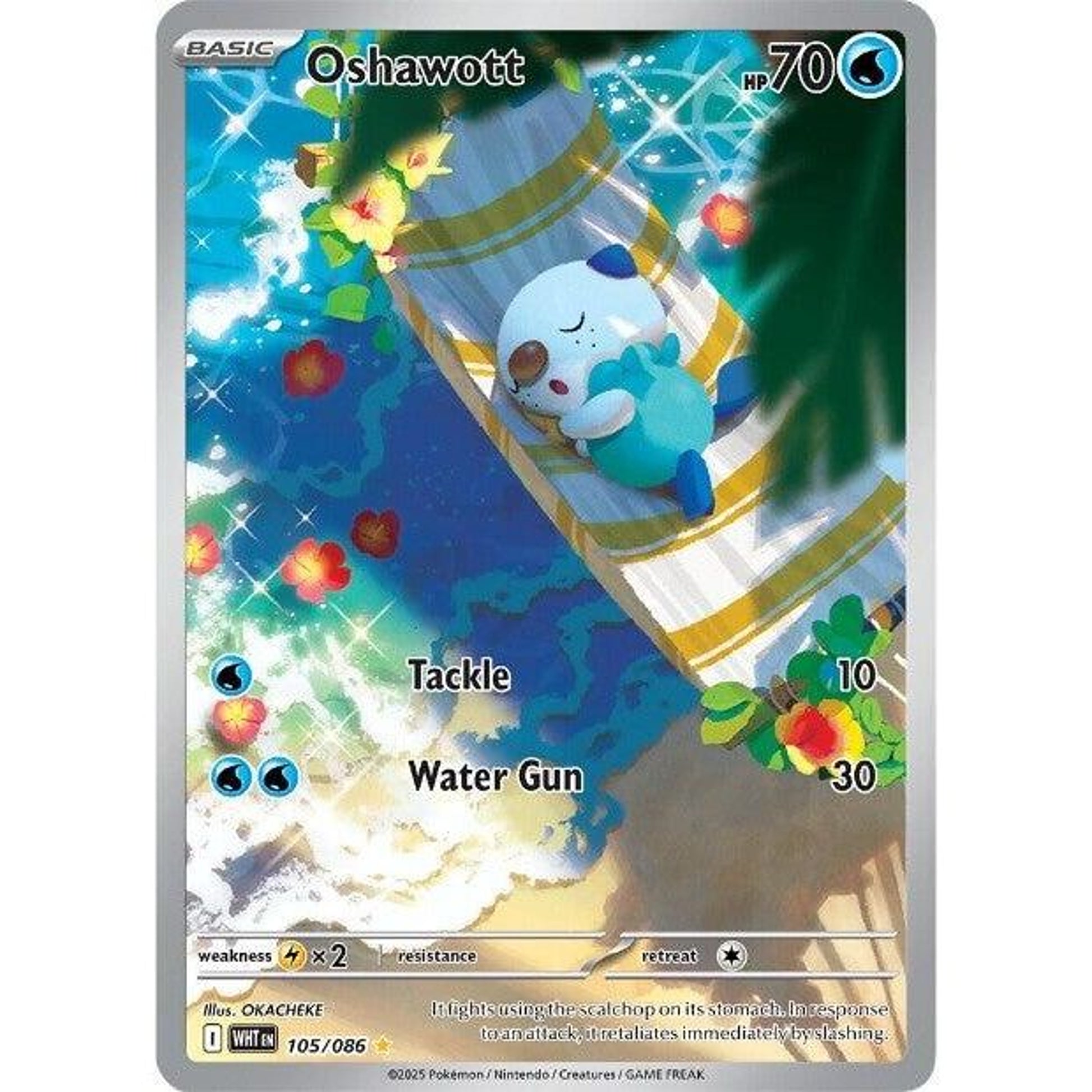Image for Oshawott (105/086) (WHT) - Pokemon