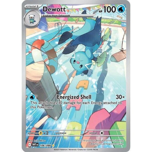 Image for Dewott (106/086) (WHT) - Pokemon