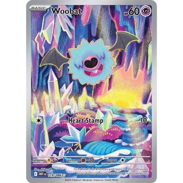 Image for Woobat (119/086) (WHT) - Pokemon