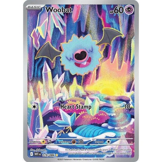 Image for Woobat (119/086) (WHT) - Pokemon