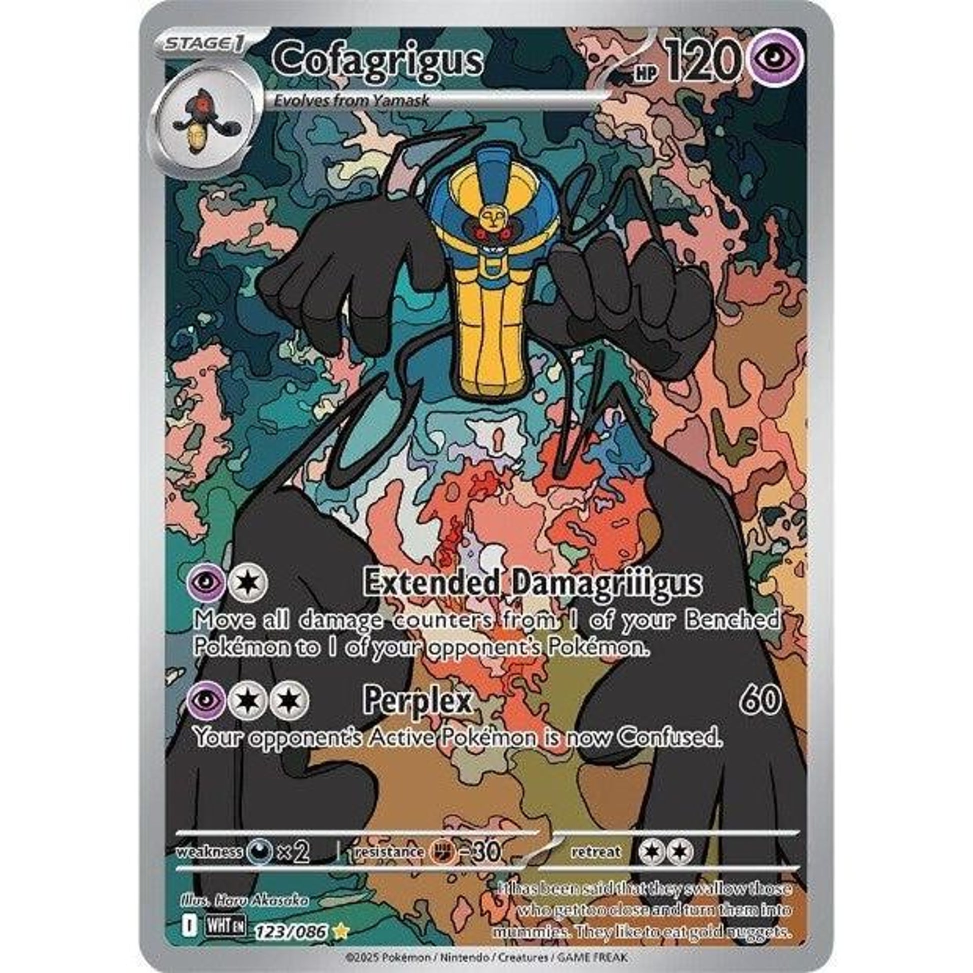 Image for Cofagrigus (123/086) (WHT) - Pokemon