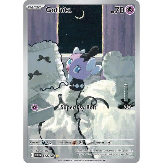 Image for Gothita (124/086) (WHT) - Pokemon