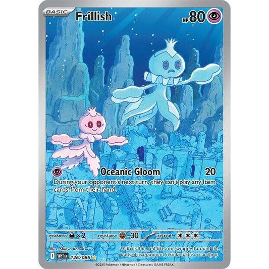 Image for Frillish (126/086) (WHT) - Pokemon