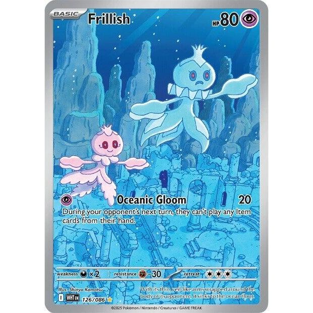 Image for Frillish (126/086) (WHT) - Pokemon