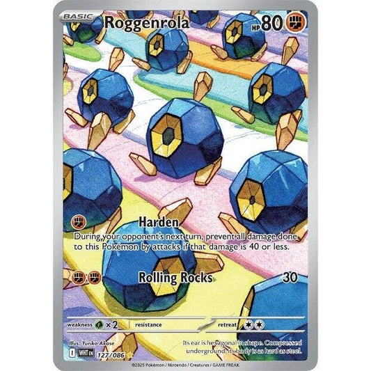 Image for Roggenrola (127/086) (WHT) - Pokemon
