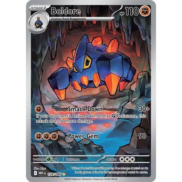 Image for Boldore (128/086) (WHT) - Pokemon