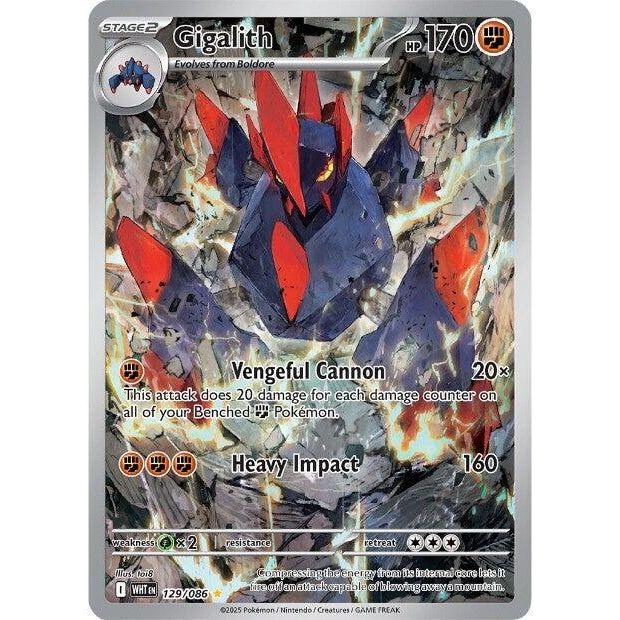 Image for Gigalith (129/086) (WHT) - Pokemon