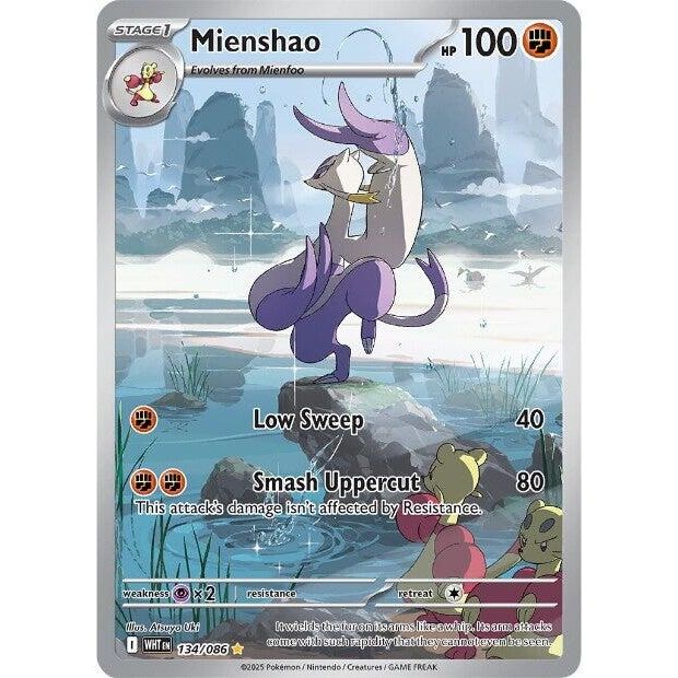 Image for Mienshao (134/086) (WHT) - Pokemon