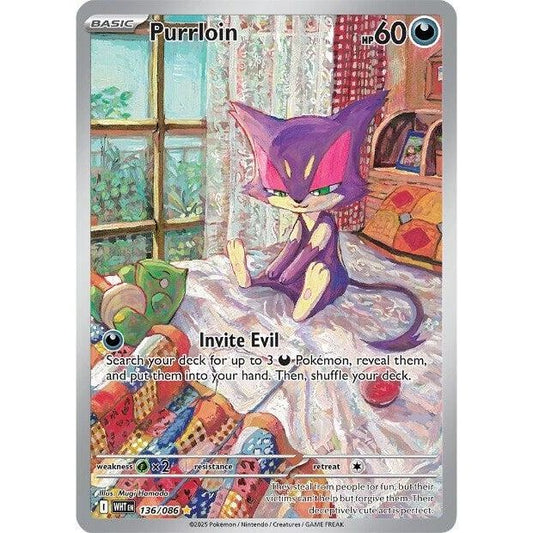 Image for Purrloin (136/086) (WHT) - Pokemon