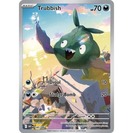 Image for Trubbish (140/086) (WHT) - Pokemon