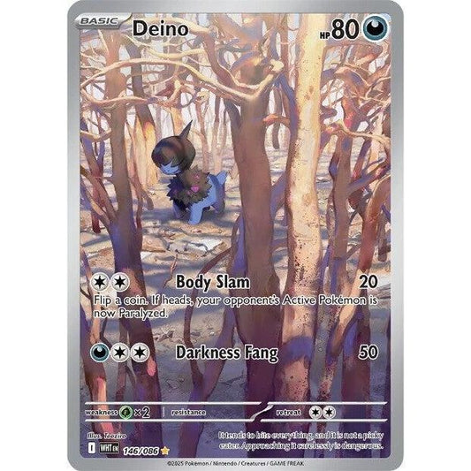 Image for Deino (146/086) (WHT) - Pokemon
