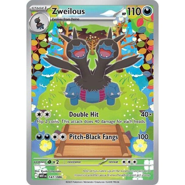 Image for Zweilous (147/086) (WHT) - Pokemon
