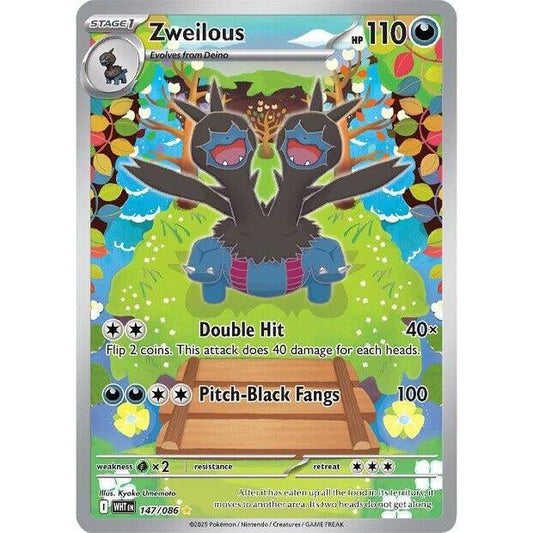 Image for Zweilous (147/086) (WHT) - Pokemon