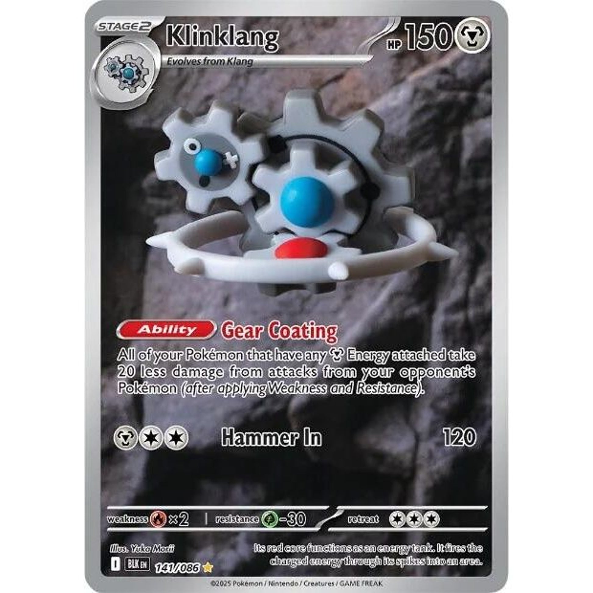 Image for Klinklang (141/086) (BLK) - Pokemon