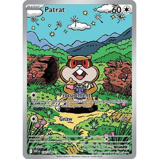 Image for Patrat (152/086) (WHT) - Pokemon