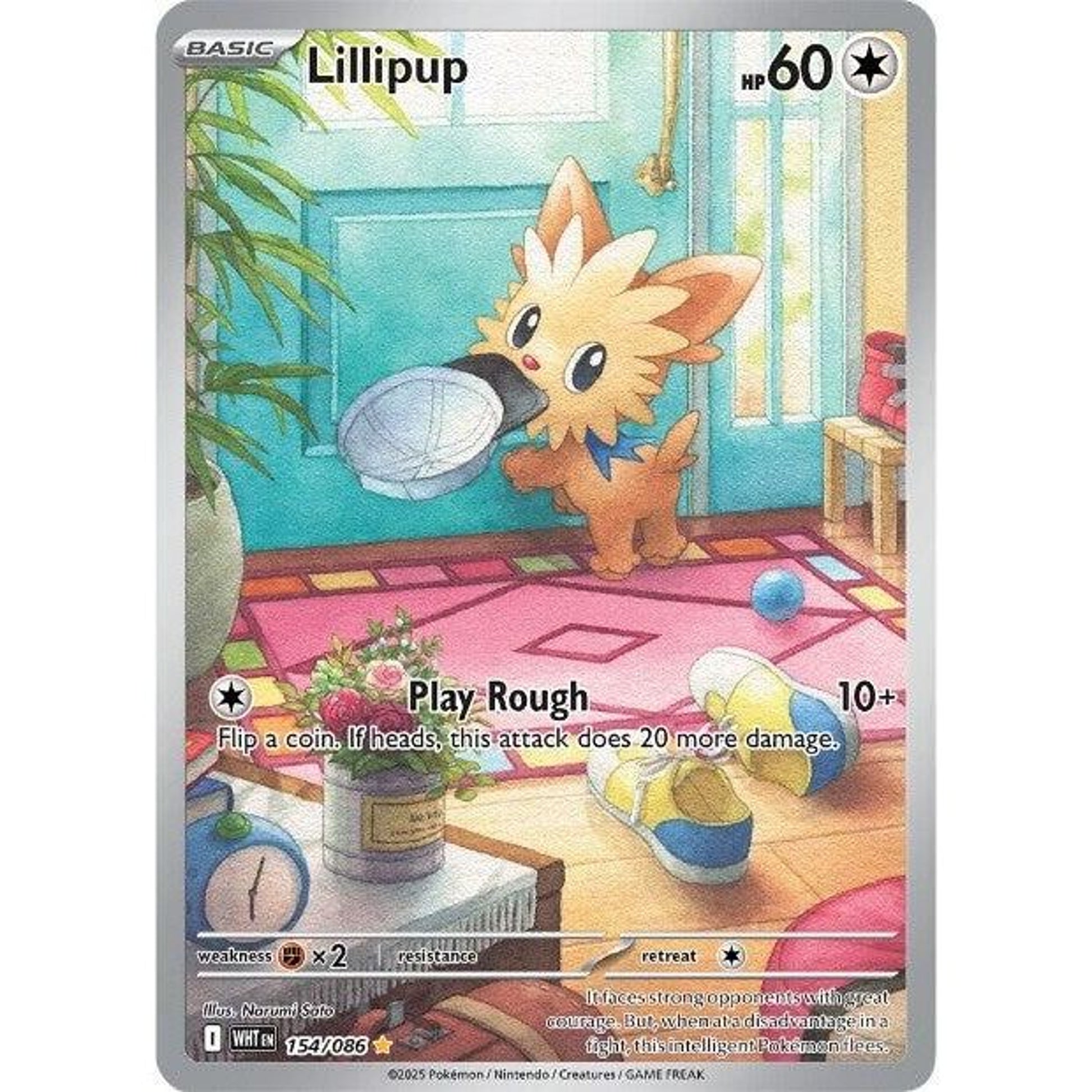 Image for Lillipup (154/086) (WHT) - Pokemon