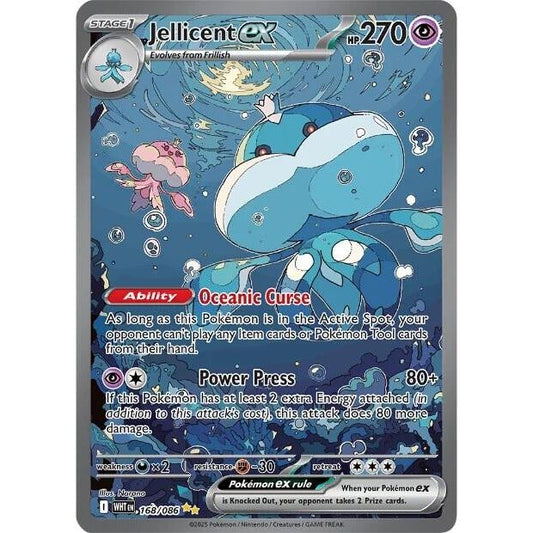 Image for Jellicent ex (168/086) (WHT) - Pokemon
