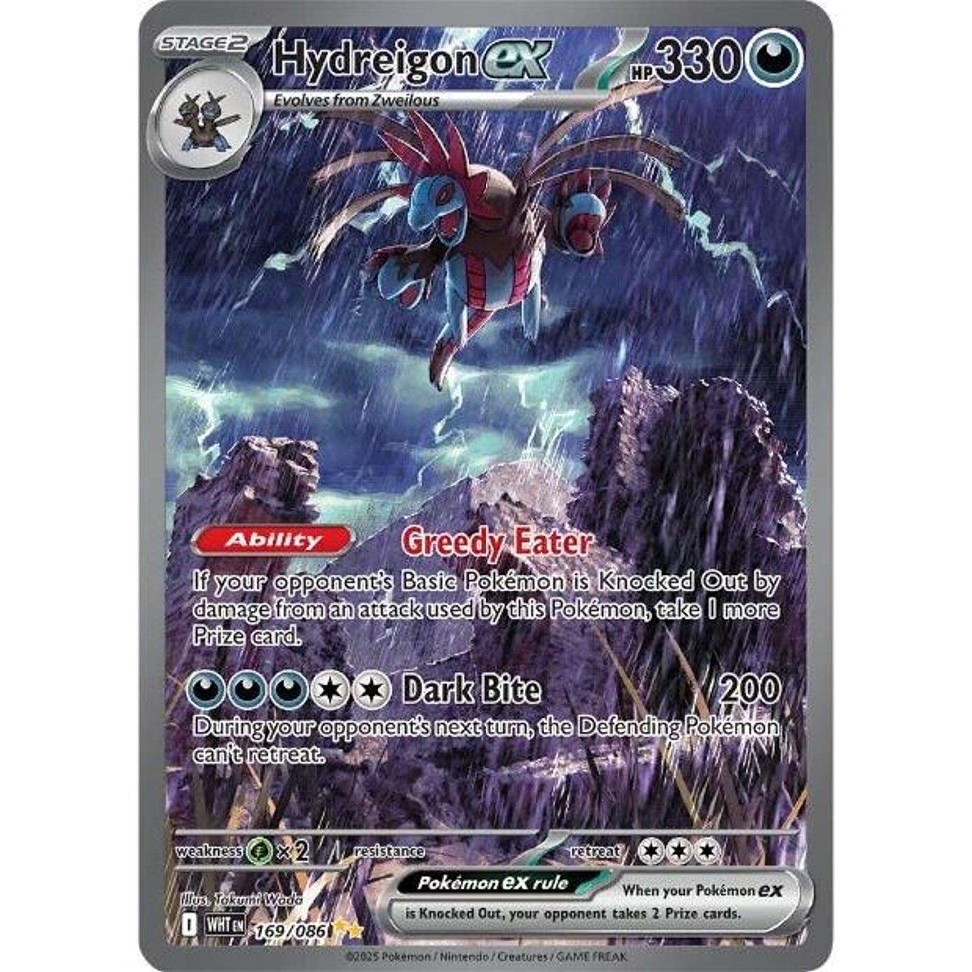 Image for Hydreigon ex (169/086) (WHT) - Pokemon