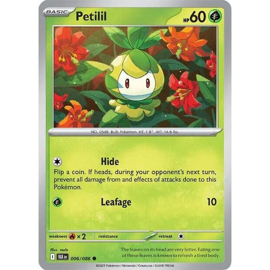 Image for Petilil (006/086) (BLK) - Pokemon