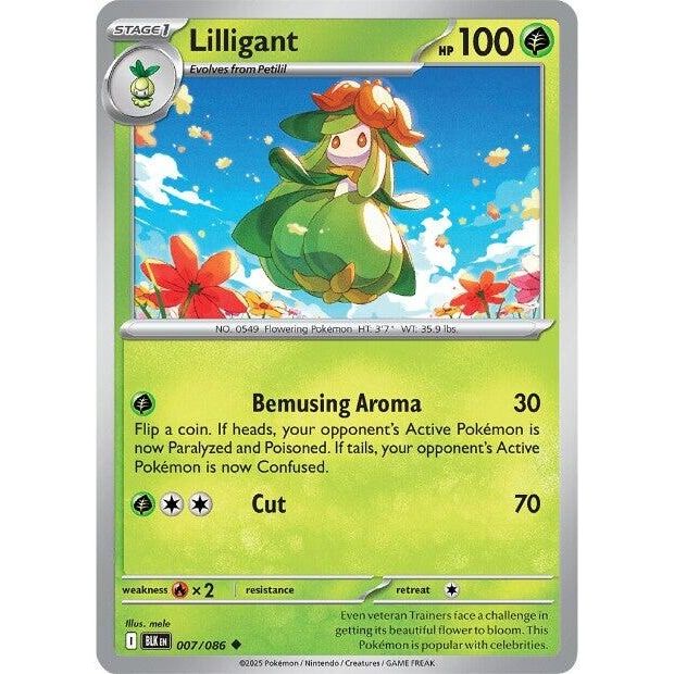 Image for Lilligant (007/086) (BLK) - Pokemon