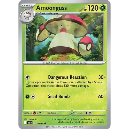 Image for Amoonguss (011/086) (BLK) - Pokemon