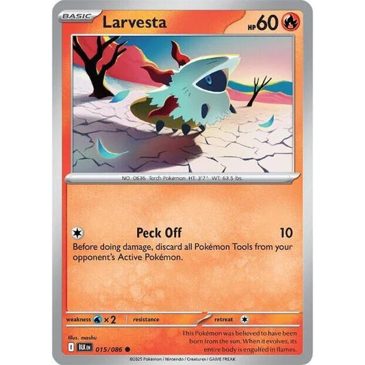 Image for Larvesta (015/086) (BLK) - Pokemon