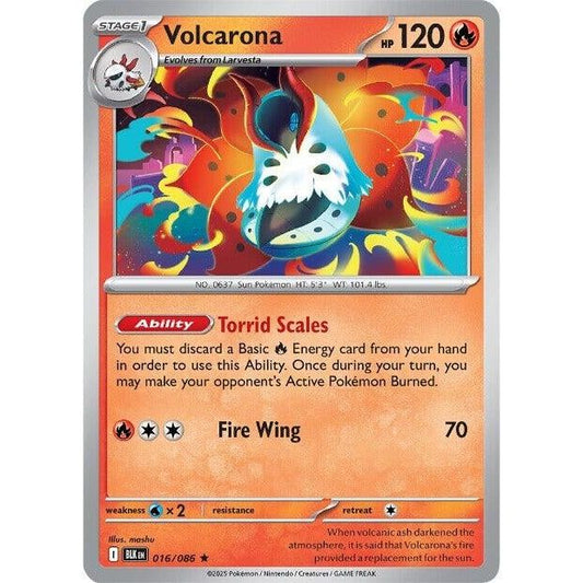Image for Volcarona (016/086) (BLK) - Pokemon
