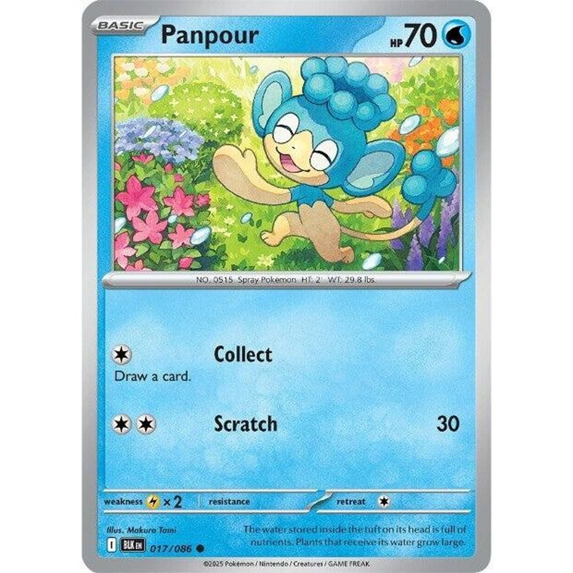 Image for Panpour (017/086) (BLK) - Pokemon