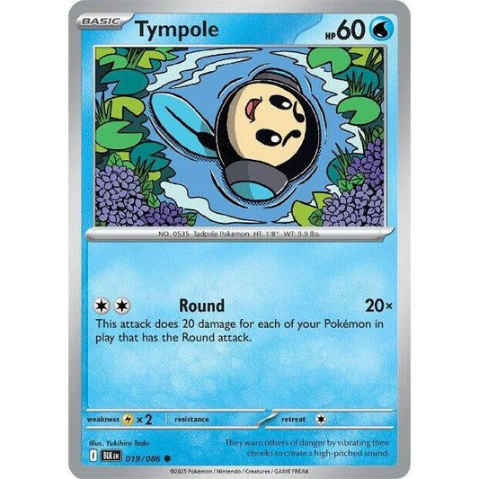 Image for Tympole (019/086) (BLK) - Pokemon