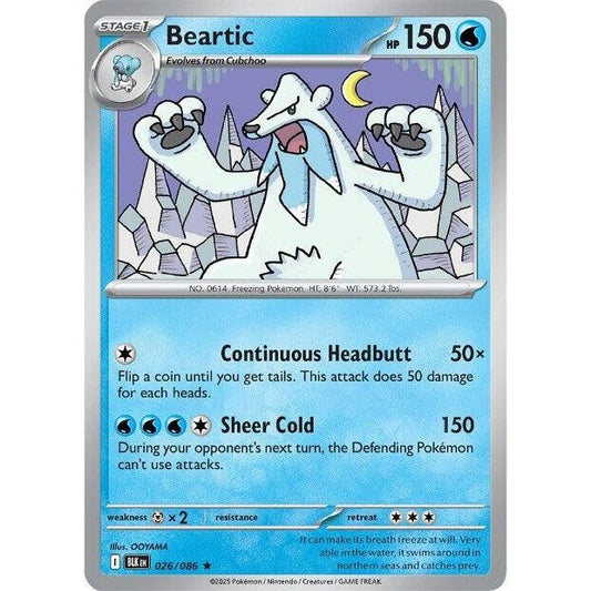 Image for Beartic (026/086) (BLK) - Pokemon