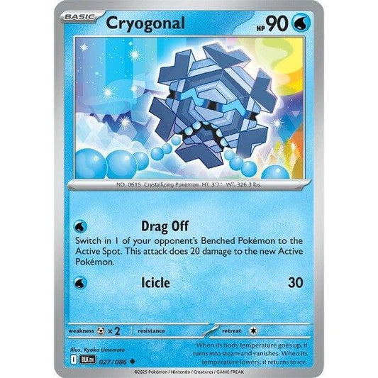 Image for Cryogonal (027/086) (BLK) - Pokemon