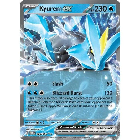 Image for Kyurem ex (028/086) (BLK) - Pokemon