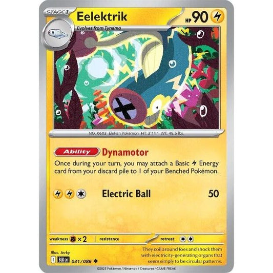 Image for Eelektrik (031/086) (BLK) - Pokemon