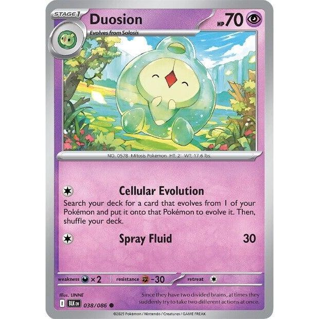 Image for Duosion (038/086) (BLK) - Pokemon