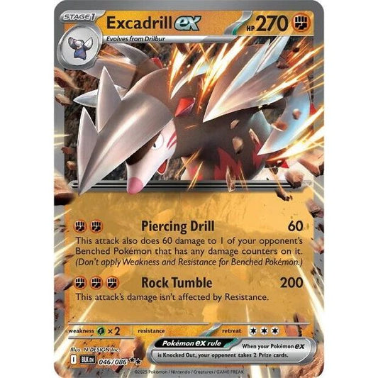 Image for Excadrill ex (046/086) (BLK) - Pokemon