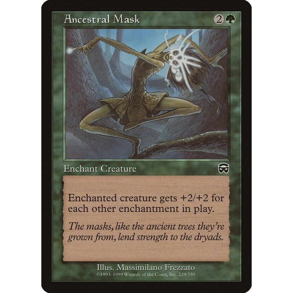 Image for Ancestral Mask (229) (MMQ) - Magic: The Gathering