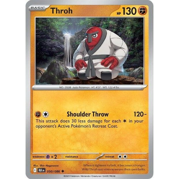 Image for Throh (050/086) (BLK) - Pokemon