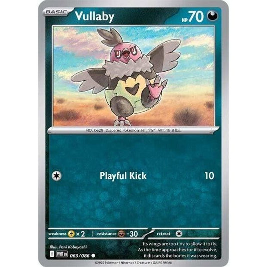 Image for Vullaby (063/086) (WHT) - Pokemon