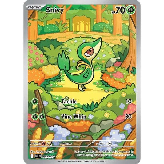 Image for Snivy (087/086) (BLK) - Pokemon