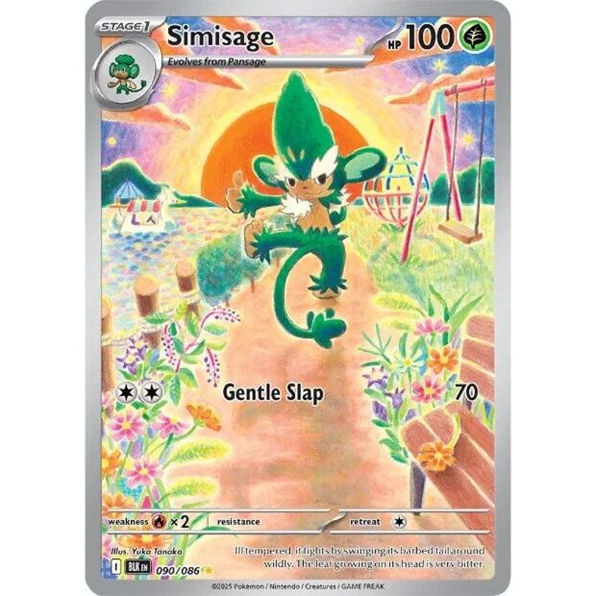 Image for Simisage (090/086) (BLK) - Pokemon