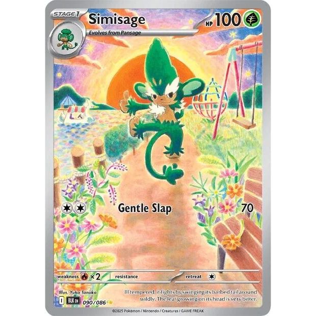 Image for Simisage (090/086) (BLK) - Pokemon