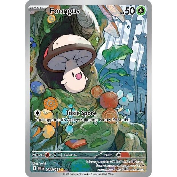 Image for Foongus (095/086) (BLK) - Pokemon