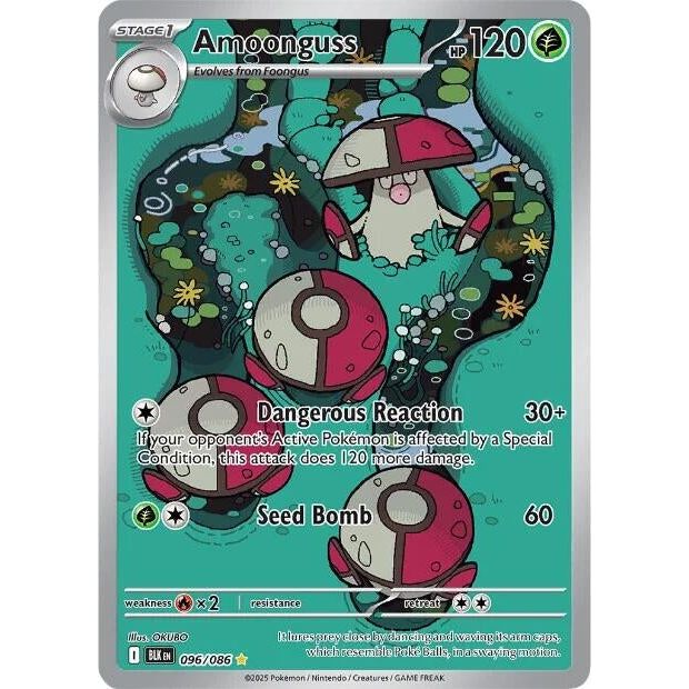 Image for Amoonguss (096/086) (BLK) - Pokemon