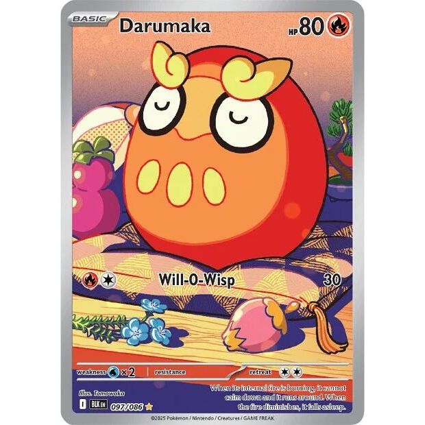 Image for Darumaka (097/086) (BLK) - Pokemon