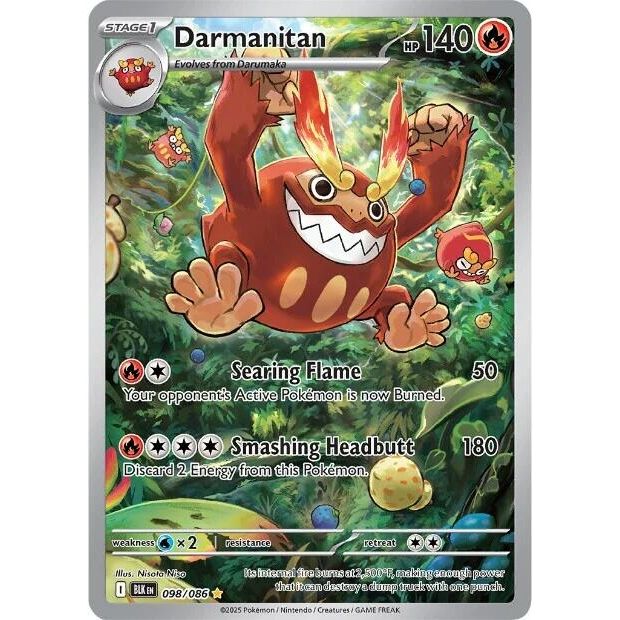 Image for Darmanitan (098/086) (BLK) - Pokemon