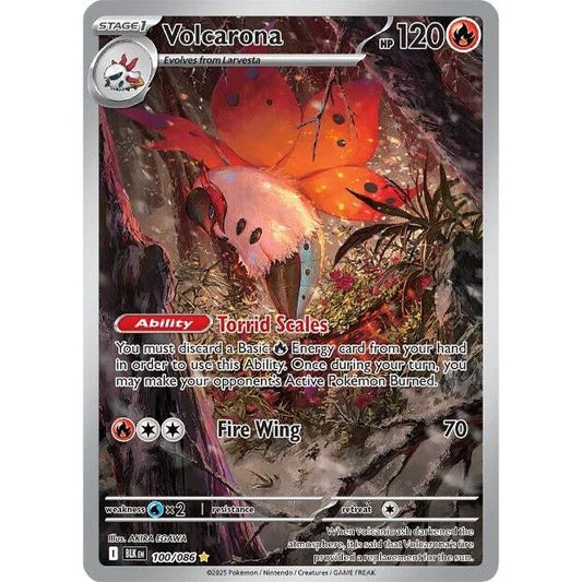 Image for Volcarona (100/086) (BLK) - Pokemon