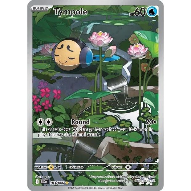 Image for Tympole (103/086) (BLK) - Pokemon