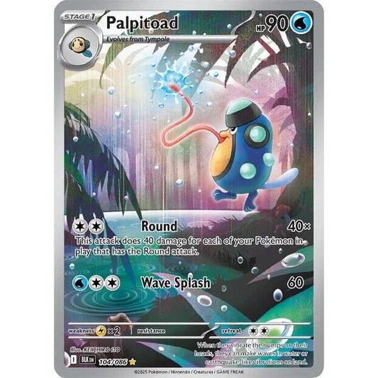Image for Palpitoad (104/086) (BLK) - Pokemon