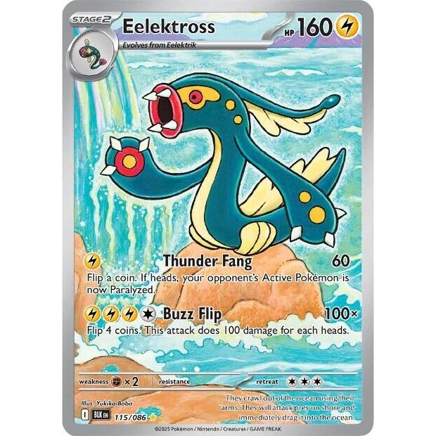 Image for Eelektross (115/086) (BLK) - Pokemon