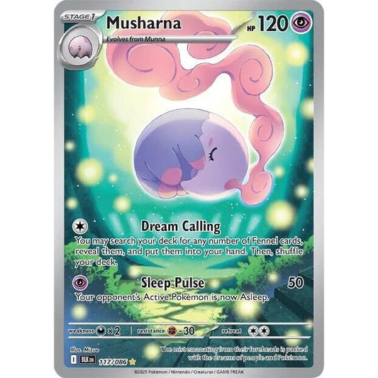 Image for Musharna (117/086) (BLK) - Pokemon